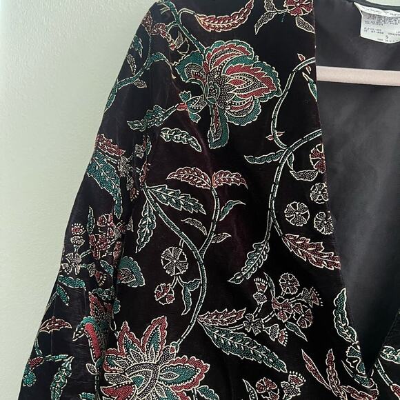 Tres Paquette Byer California Vintage Embroidered Blazer Jacket Small - Picture 4 of 9